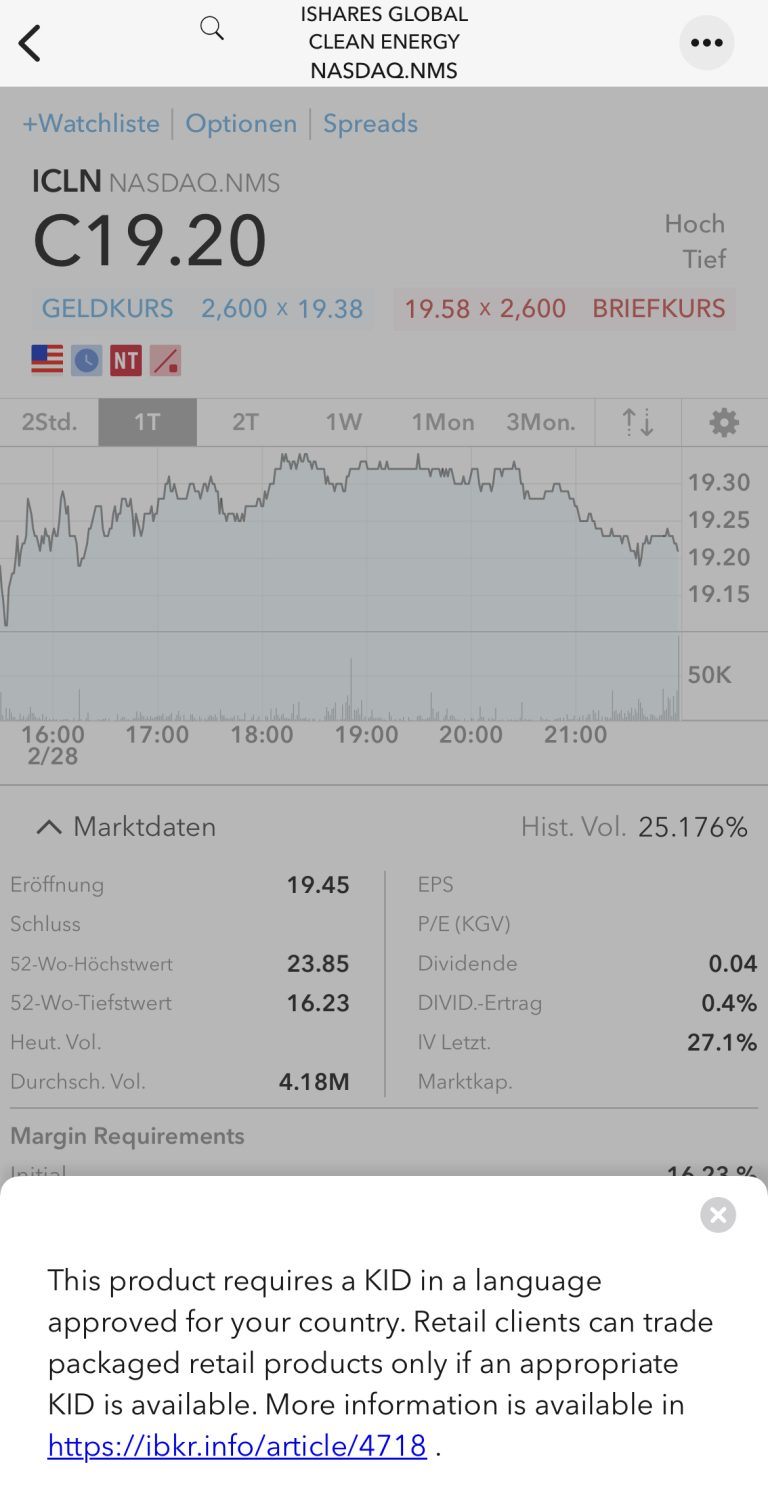 Liste Der Möglichen Alternativen Zu US-ETFs